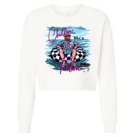 Chillin Like A Felon Trump For President 2024 Cropped Pullover Crew