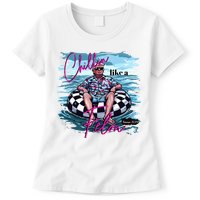 Chillin Like A Felon Trump For President 2024 Womens T-Shirt