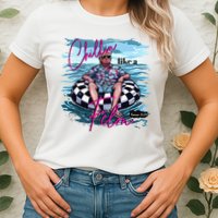 Chillin Like A Felon Trump For President 2024 Womens T-Shirt