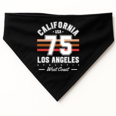 California Los Angeles USA-Made Doggie Bandana