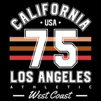 California Los Angeles Zip Tote Bag