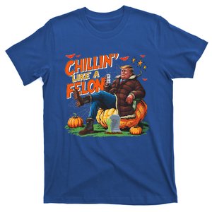 Chillin Like A Felon Donald Trump Buschlight Beer Halloween T-Shirt