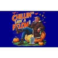 Chillin Like A Felon Donald Trump Buschlight Beer Halloween Bumper Sticker