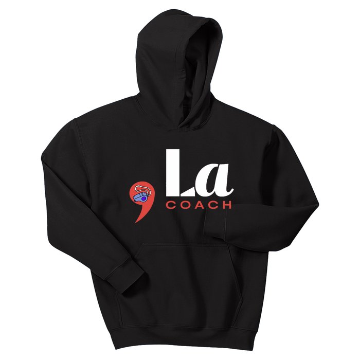 Comma La And The Coach Kids Hoodie