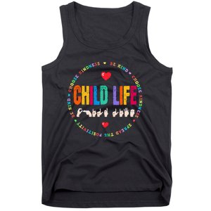 Child Life ASL Specialist Pediatric Health Care Professional Tank Top