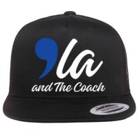 Comma La And The Coach 2024 Flat Bill Trucker Hat