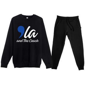 Comma La And The Coach 2024 Premium Crewneck Sweatsuit Set