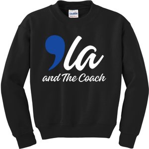 Comma La And The Coach 2024 Kids Sweatshirt