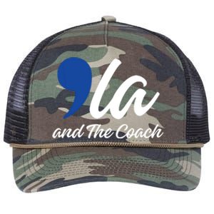 Comma La And The Coach 2024 Retro Rope Trucker Hat Cap