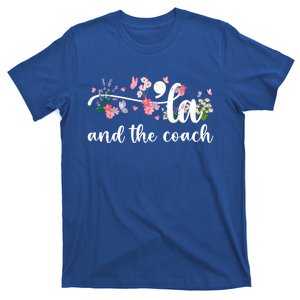 Comma La And The Coach 2024 Kamala Harris Funny Gift T-Shirt