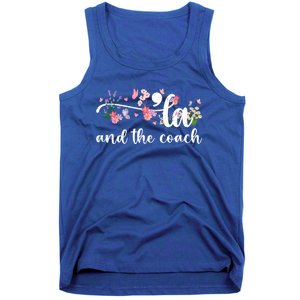 Comma La And The Coach 2024 Kamala Harris Funny Gift Tank Top