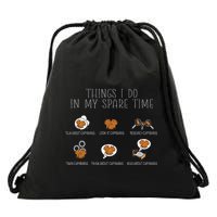 Capybara Lover Art Funny Capybara Drawstring Bag