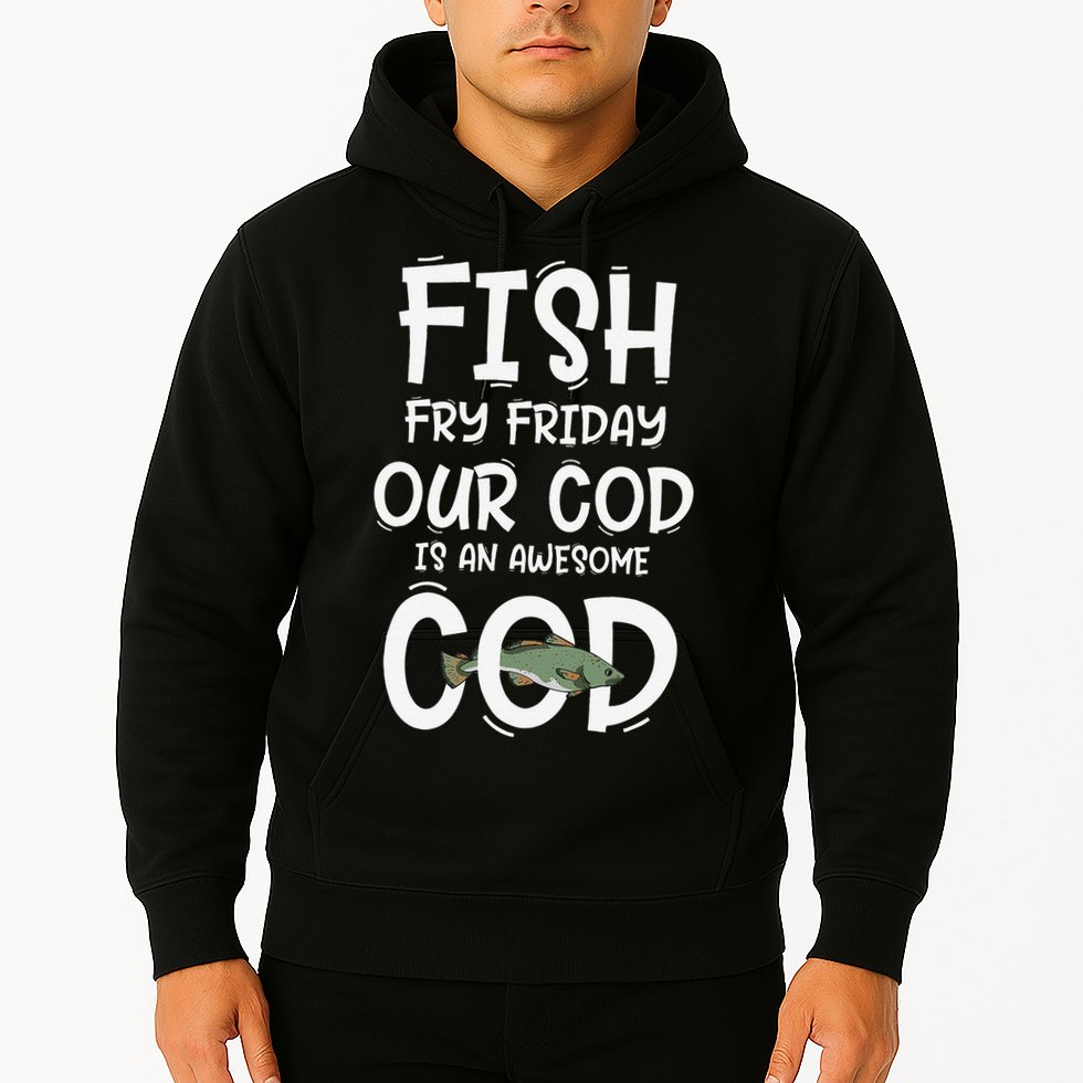 Catholic Lent And Easter Christian Lenten Fish Fry Friday Hoodie