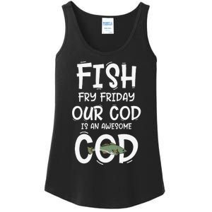 Catholic Lent And Easter Christian Lenten Fish Fry Friday Ladies Essential Tank