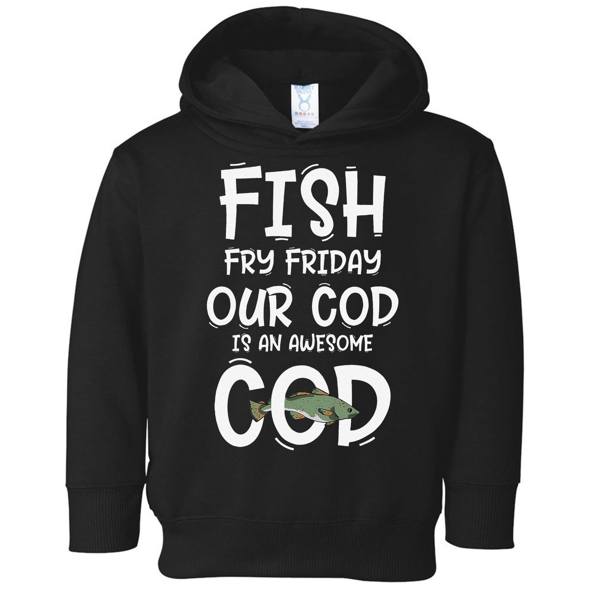 Catholic Lent And Easter Christian Lenten Fish Fry Friday Toddler Hoodie