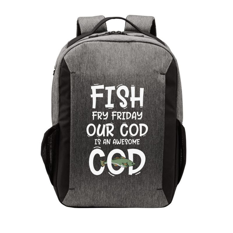 Catholic Lent And Easter Christian Lenten Fish Fry Friday Vector Backpack