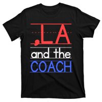 Comma La And The Coach Harris Walz 2024 Educators T-Shirt