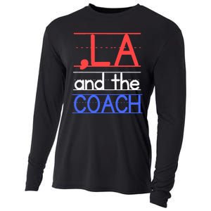 Comma La And The Coach Harris Walz 2024 Educators Cooling Performance Long Sleeve Crew