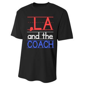 Comma La And The Coach Harris Walz 2024 Educators Performance Sprint T-Shirt