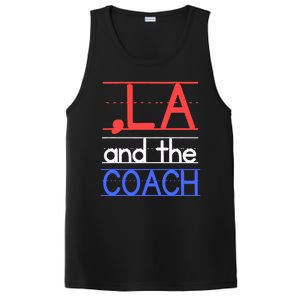 Comma La And The Coach Harris Walz 2024 Educators PosiCharge Competitor Tank