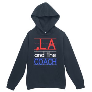 Comma La And The Coach Harris Walz 2024 Educators Urban Pullover Hoodie