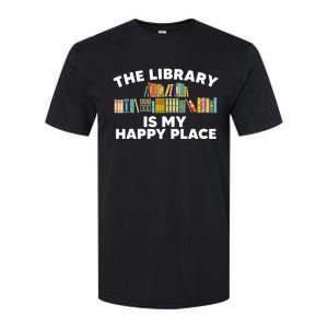 Cool Library Art For Men Women Bookworm Librarian Book Lover Softstyle CVC T-Shirt