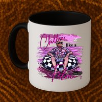 Chillin Like A Felon Retro Summer Pink Funny Trump 2024 Gift Mug
