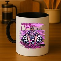 Chillin Like A Felon Retro Summer Pink Funny Trump 2024 Gift Mug