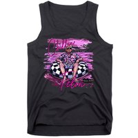 Chillin Like A Felon Retro Summer Pink Funny Trump 2024 Gift Tank Top