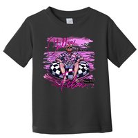 Chillin Like A Felon Retro Summer Pink Funny Trump 2024 Gift Toddler T-Shirt