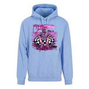 Chillin Like A Felon Retro Summer Pink Funny Trump 2024 Gift Unisex Surf Hoodie