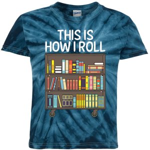 Cute Library Art For Men Women Book Reader School Librarian Kids Tie-Dye T-Shirt