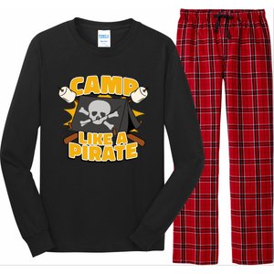 Camp Like A Pirate Long Sleeve Pajama Set