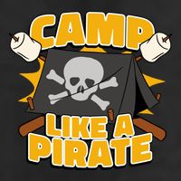 Camp Like A Pirate Trucker Hat