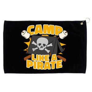 Camp Like A Pirate Grommeted Golf Towel