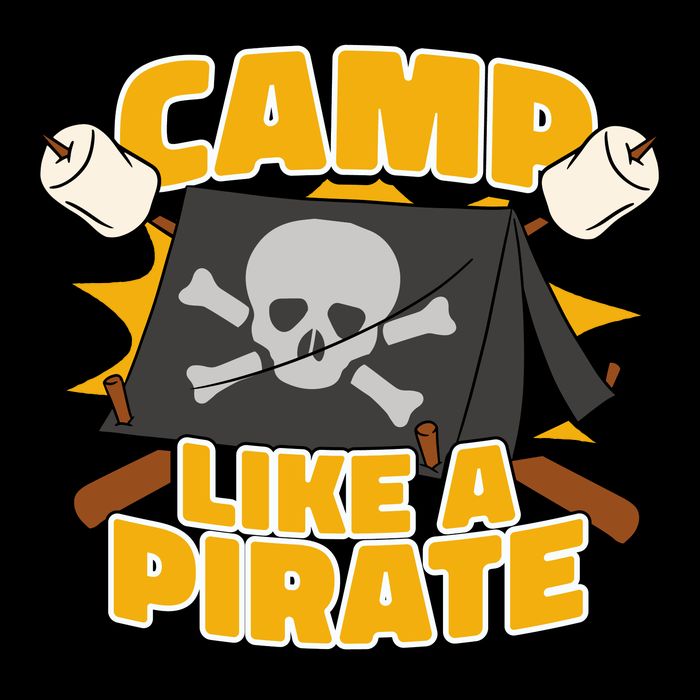 Camp Like A Pirate Visor