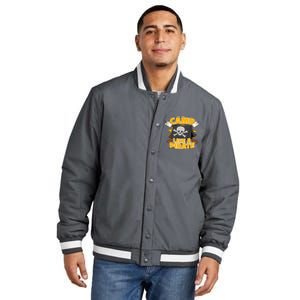 Camp Like A Pirate Insulated Varsity Jacket