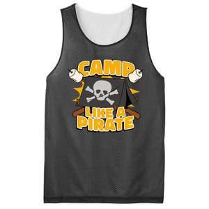 Camp Like A Pirate Mesh Reversible Basketball Jersey Tank