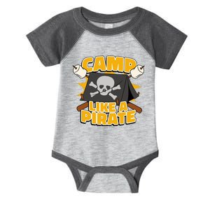 Camp Like A Pirate Infant Baby Jersey Bodysuit