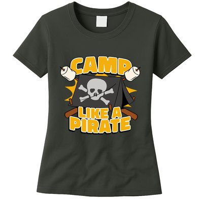 Camp Like A Pirate Womens T-Shirt
