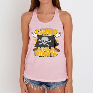 Camp Like A Pirate Women's Knotted Racerback Tank