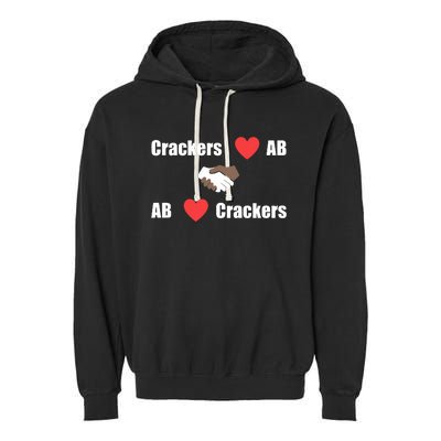 Crackers Love Ab Ab Love Crackers Garment-Dyed Fleece Hoodie