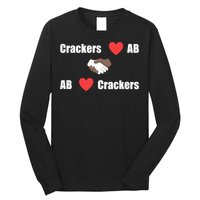 Crackers Love Ab Ab Love Crackers Long Sleeve Shirt