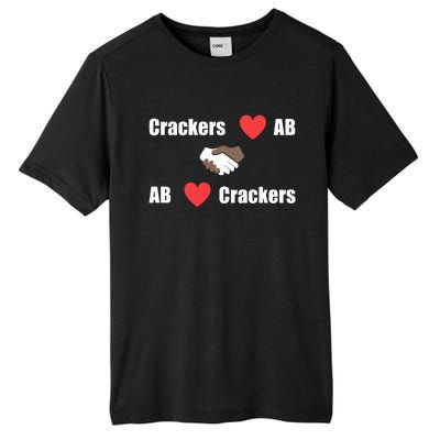 Crackers Love Ab Ab Love Crackers Tall Fusion ChromaSoft Performance T-Shirt