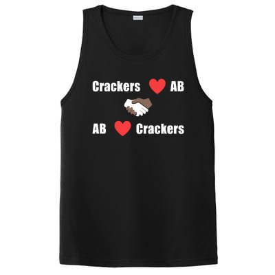 Crackers Love Ab Ab Love Crackers PosiCharge Competitor Tank