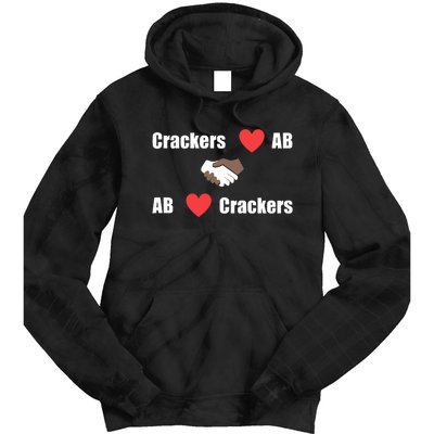 Crackers Love Ab Ab Love Crackers Tie Dye Hoodie