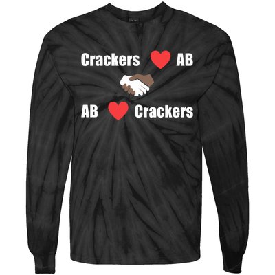 Crackers Love Ab Ab Love Crackers Tie-Dye Long Sleeve Shirt