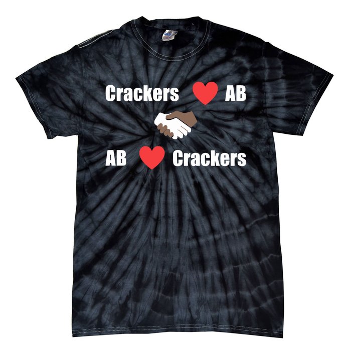 Crackers Love Ab Ab Love Crackers Tie-Dye T-Shirt