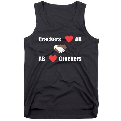 Crackers Love Ab Ab Love Crackers Tank Top