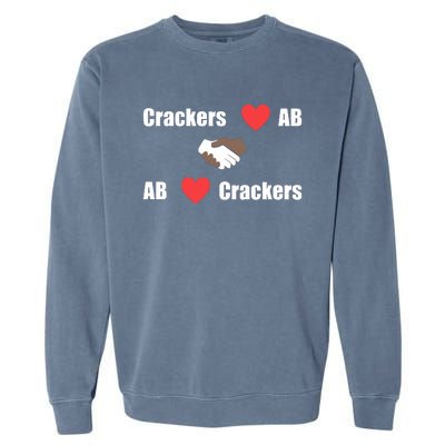 Crackers Love Ab Ab Love Crackers Garment-Dyed Sweatshirt